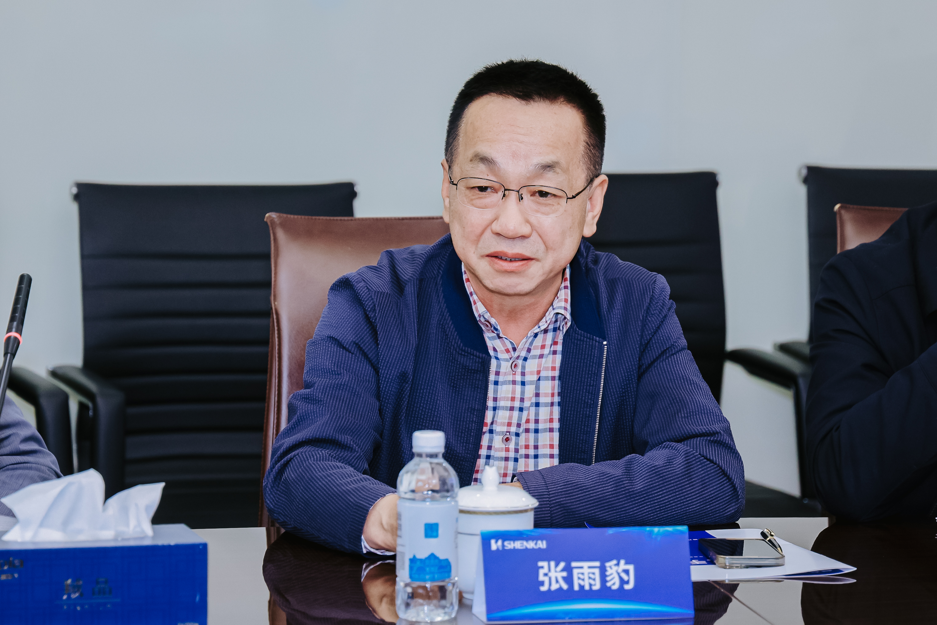 中石协刘宏斌会长一行莅临ca88参观考察(图6)